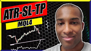 How To Use ATR Indicator For Stop Loss and Target Profit For MQL4