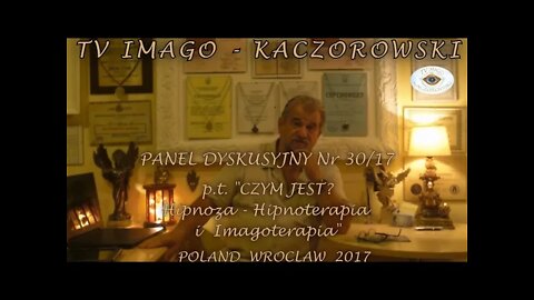 METODY I TECHNIKI HIPNOTERAPEUTYCZNE, W CZASIE SEANSU IMAGOTERAPII-SPOSOBY I ZASADY/2017 ©TV - IMAGO