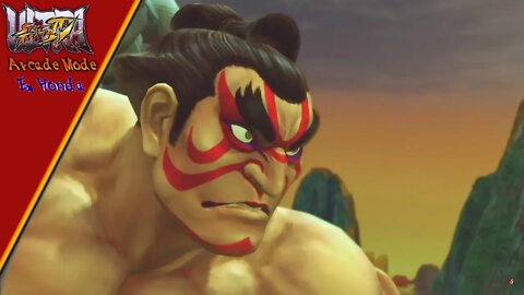 Ultra Street Fighter IV: Arcade Mode - E.Honda