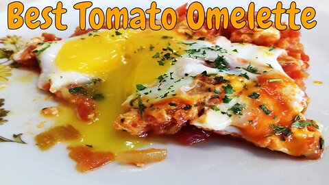 onion and tomato omelette | Try the most delicious omelet you have ever eaten #shorts