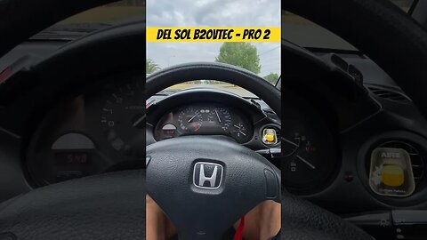 HONDA DEL SOL B20 VTEC CROSSOVER SOUND - pro 2 cams #shorts