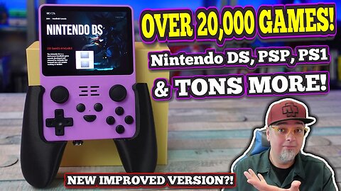 This NEW RETRO Emulation Handheld SHOCKED ME AGAIN! The Weird But Cool RGB20S 2023 VERSION!