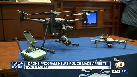 Drone program helps police make arrests