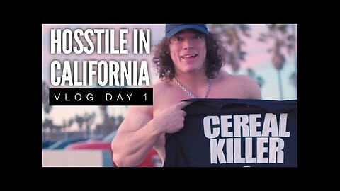 CALIFORNIA VLOG DAY 1 | Fouad Abiad, Sam Sulek & Ben Chow | Hosstile Supplements