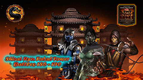 MK Mobile. Shirai Ryu Fatal Tower Battles 186 - 190 [ Mortal Kombat ]