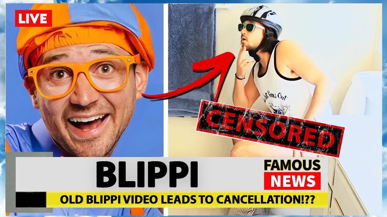 Old Video of Blippi is Getting Him CANCELLED!!! Famous News