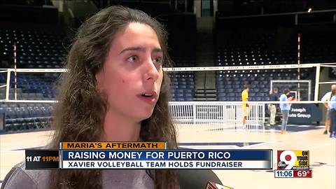 Xavier students raising money for Puerto Rico