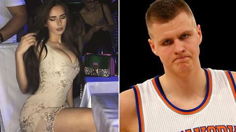 Kristaps Porzingis Caught CREEPING on Instagram Model, Gets Shot Down