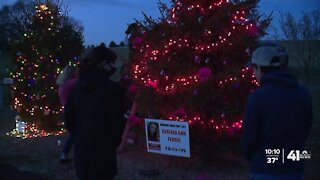 Desirea Ferris' family dedicates Christmas tree in her honor