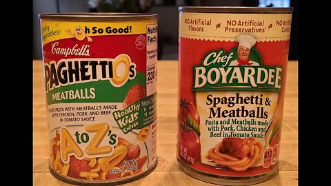 Spaghetti and Meatballs Comparison and Review