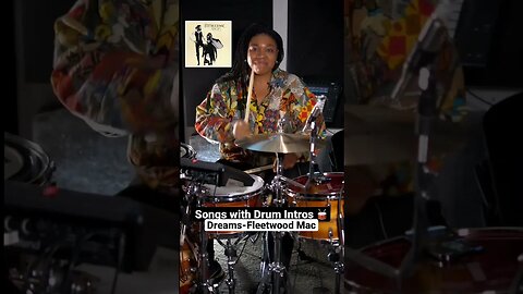 Dreams (Drum Intro) -Fleetwood Mac “B.Richdrumz” #femaledrummer #shorts #fleetwoodmac