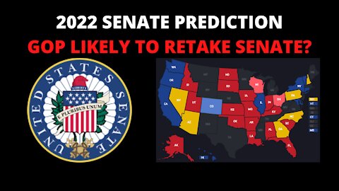 2022 Updated Senate Prediction (December 2021)