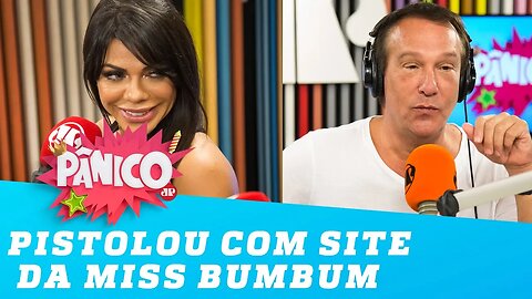 Emílio fica PISTOLA com site PORNÔ da Miss Bumbum