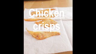 How to make chicken crisps