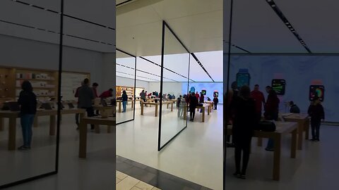Futuristic Apple Store