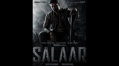 Salaar Hindi Trailer | Prabhas | Prashanth Neel | Prithviraj|Shruthi|Vijay Kiragandur