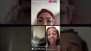 MURDA B IG LIVE: Murda B Adds C Blu To Her Live While He’s Hangover From Partying In D.R (26/02/23)