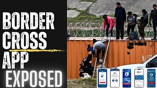 CBP APP HOW MIGRANTS CROSS LEGALLY ILLEGALLY ⛔🚼❌🟥🔴