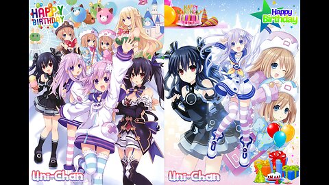 Happy Birthday Uni (Hyperdimension Neptunia)