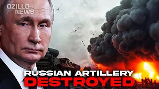 Explosion Heard Even in the Kremlin! Russia's Artillery Units Destroyed by Ukraine!