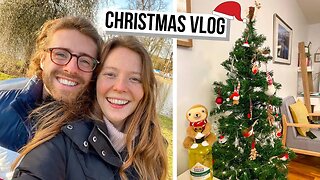 Christmas Vlog! Decorating the Tree + Winter Walk🎄