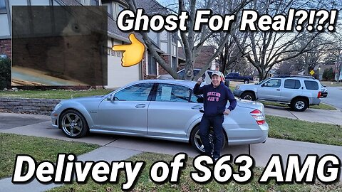 Delivery of S63 AMG, Haunted House! With Auto Auction Rebuilds and Monkey Wrench Mike