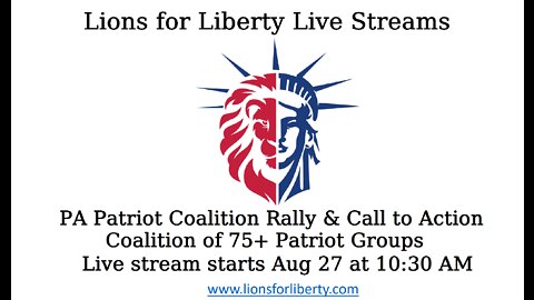 PA Patriot Coalition Rally and Call to Action