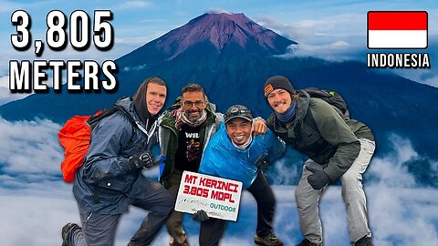 Hiking The TALLEST VOLCANO In SOUTHEAST ASIA