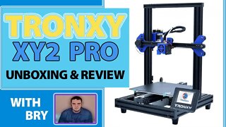 Tronxy XY2 Pro 3d printer unboxing review