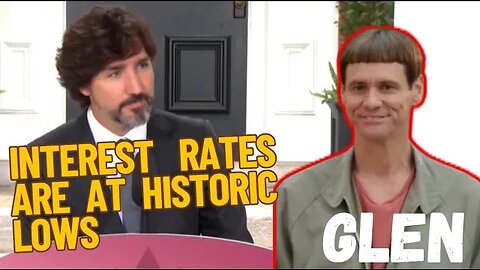 Interest rates are at historic lows Glen. #interestrates #trudeau