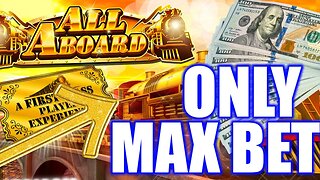 All Aboard for Max Bet Jackpots!