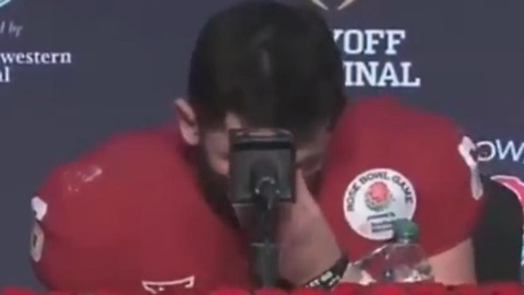 Baker Mayfield BREAKS DOWN into Tears After Being "Humbled" for Pissing off Georgia in Rose Bowl