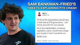 Sam Bankman-Fried Explains FTX Crash on Twitter