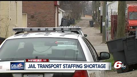 Battle between Marion County Sheriff's Department and IMPD causes jail transport staffing shortage