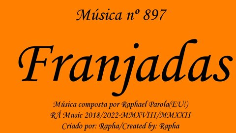 Música nº 897-Franjadas