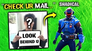 He Sent THIS To My HOUSE.. (Fortnite)