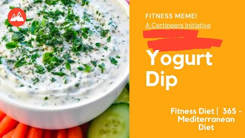 Fitness Diet | Yogurt Dip - 53/365 - Mediterranean Diet