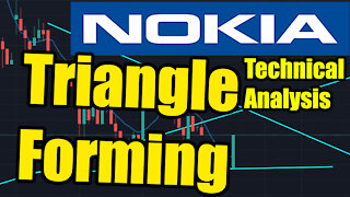 Nokia NOK Stock Price Today Technical Analysis Triangle Pattern