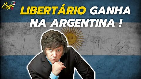 O libertário JAVIER MILEI ganha na ARGENTINA! Zuga React