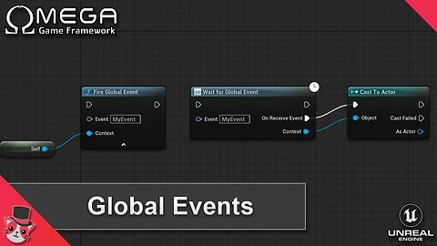 Global Events - Omega Game Framework | Unreal Engine Tutorial
