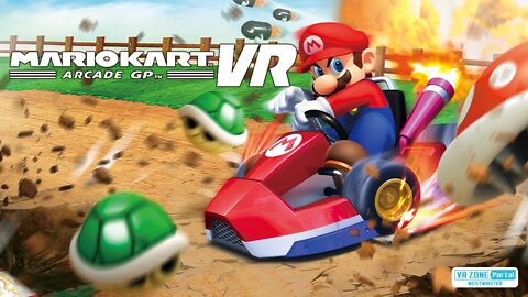 Throw Shells And Dodge Thwomps For Real In Mario Kart Arcade GP VR! (Official Promo)