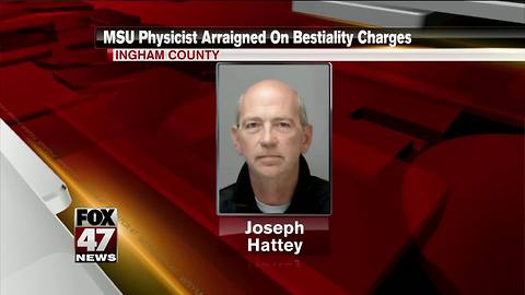 MSU Health Physicist charged with 2 counts of bestiality