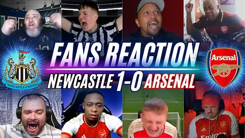 PREMIER LEAGUE FANS REACTION TO NEWCASTLE 1-0 ARSENAL | UNBEATEN STREAK ENDED