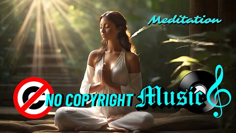 "Meditation Space | Soothing Light Music [No Copyright] for Spiritual Journeys | Vlog Background"