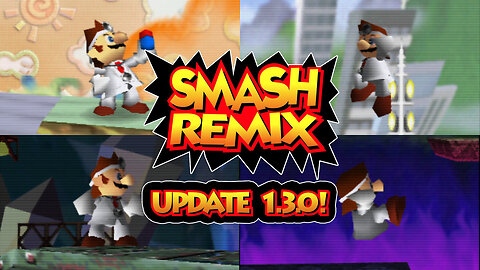 Smash Remix 1.3 - 1P Game - Dr. Mario