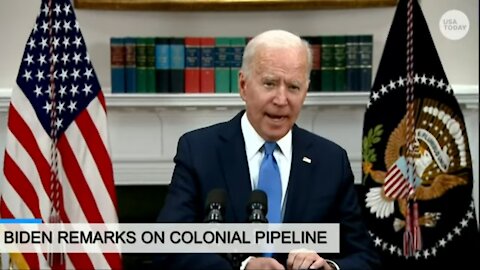 President Joe Biden delivers remarks on the colonial pipeline incident