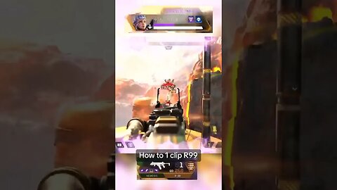 How to 1 Clip R99 like Aceu in Apex Legends.