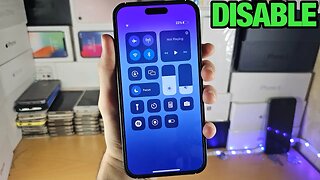 ANY iPhone How To Turn Off Control Center on Lock Screen!