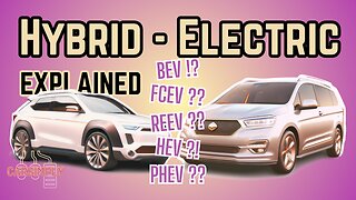 Intriguing Showdown: Hybrid vs Electric Vehicles (EV) EXPLAINED! #carsimply #hybrid #electricvehicle