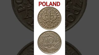 POLAND 10 GROSZY 1923.#shorts @COINNOTESZ #poland